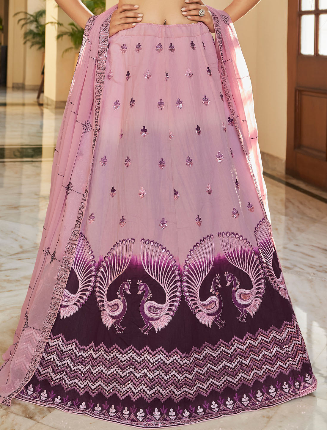 Art Silk Elevate With Wedding Ethnic Embroidered Lehenga Choli