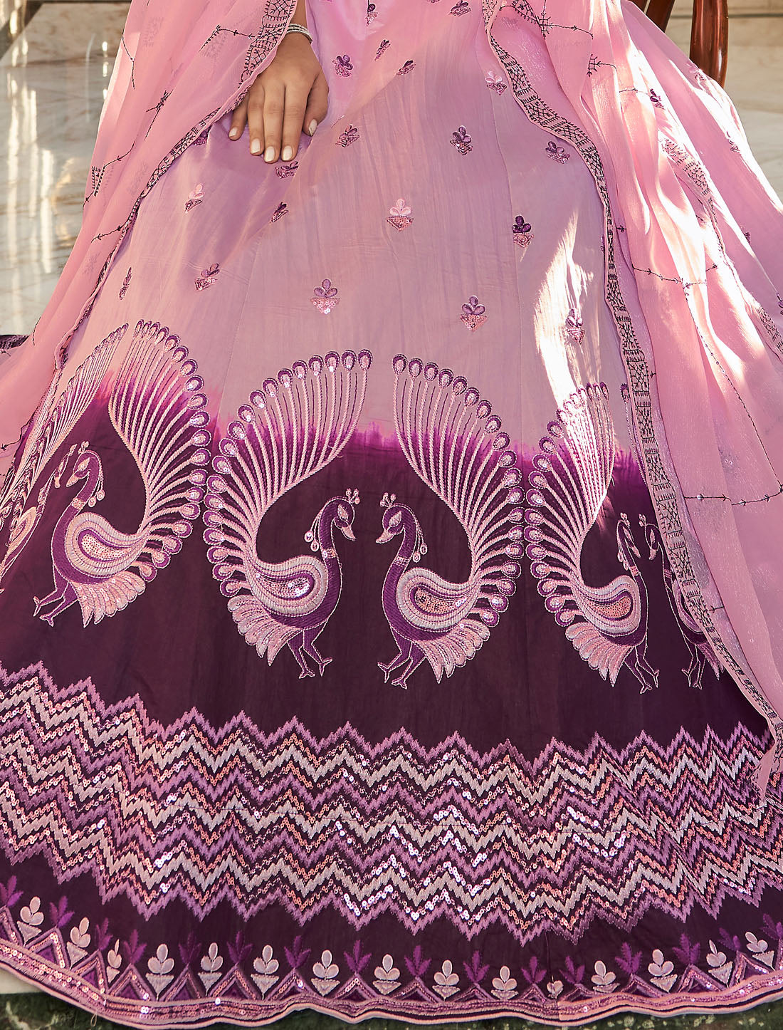 Art Silk Elevate With Wedding Ethnic Embroidered Lehenga Choli