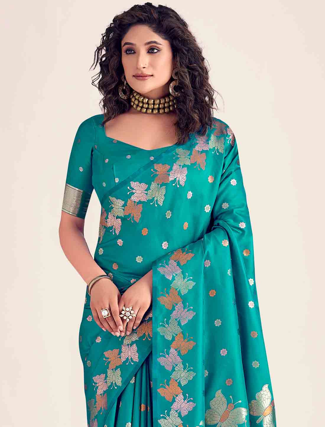 Banarasi Silk Soft Ethnic Weaving Party Wear Saree