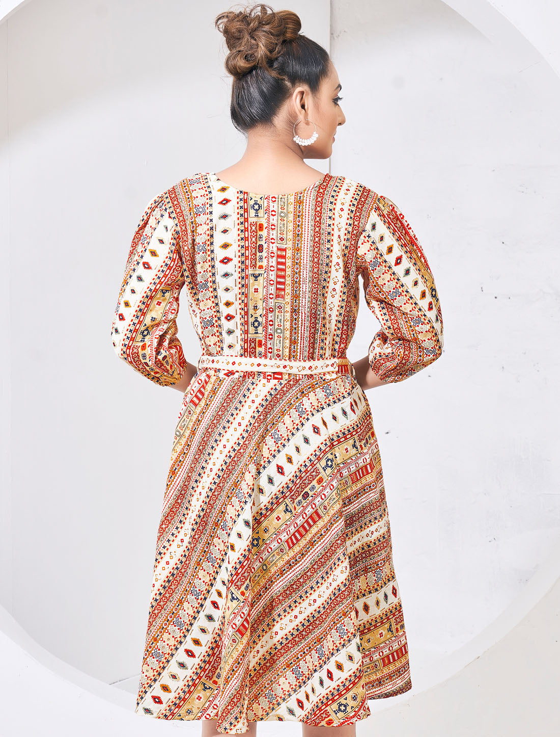 Sunshine Glow Women D Capsul Cotton Summer New Dress