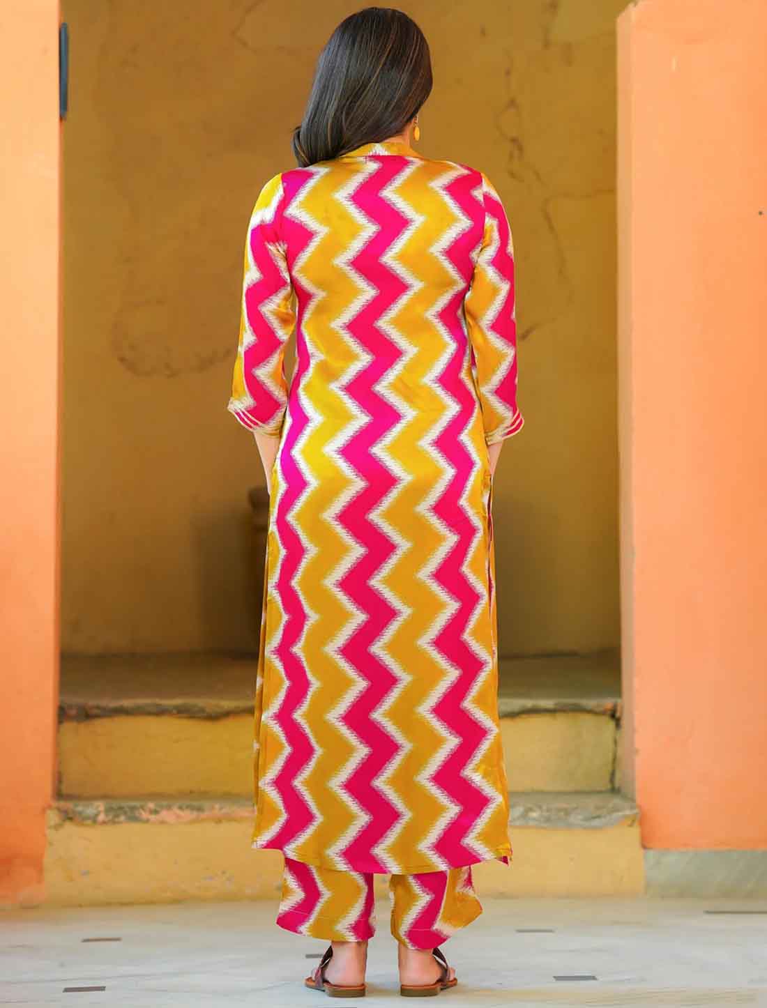 Elevate Pure Muslin With Digital Print Ethinc Kurti Sets