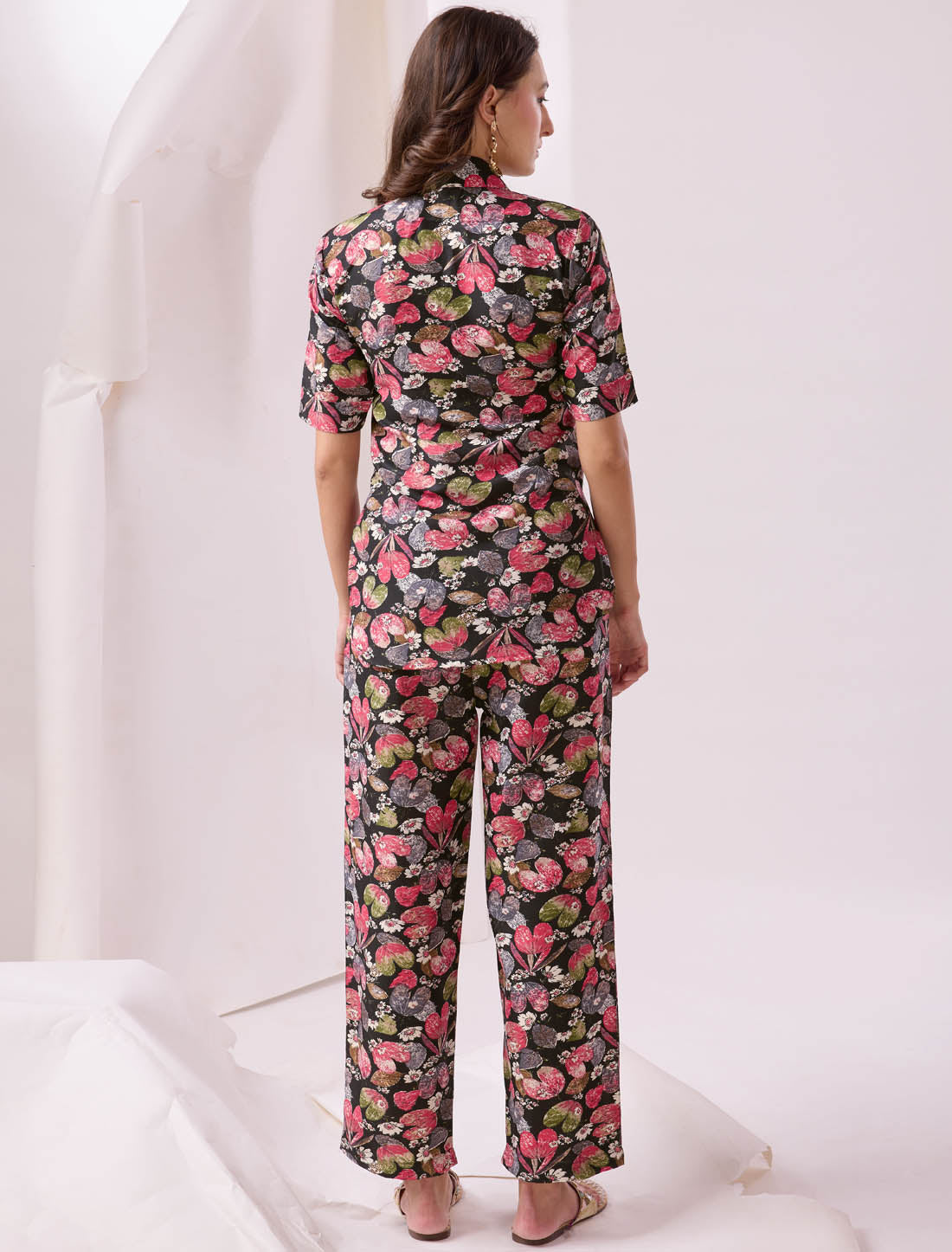 Elevate With Black Print Western Women Co-ord Sets