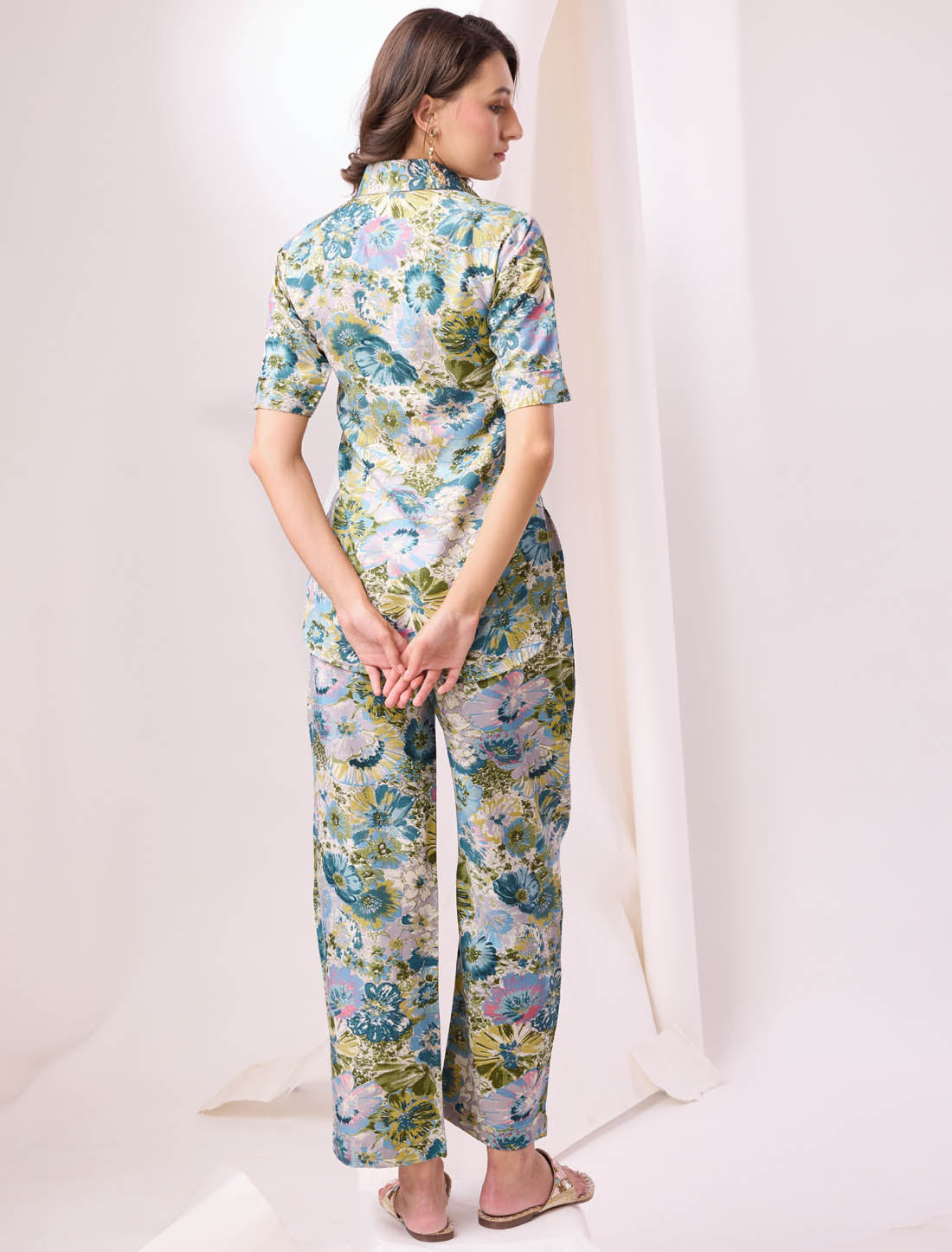 Introducing Multi Color Cotton Print Western Co-ord Sets