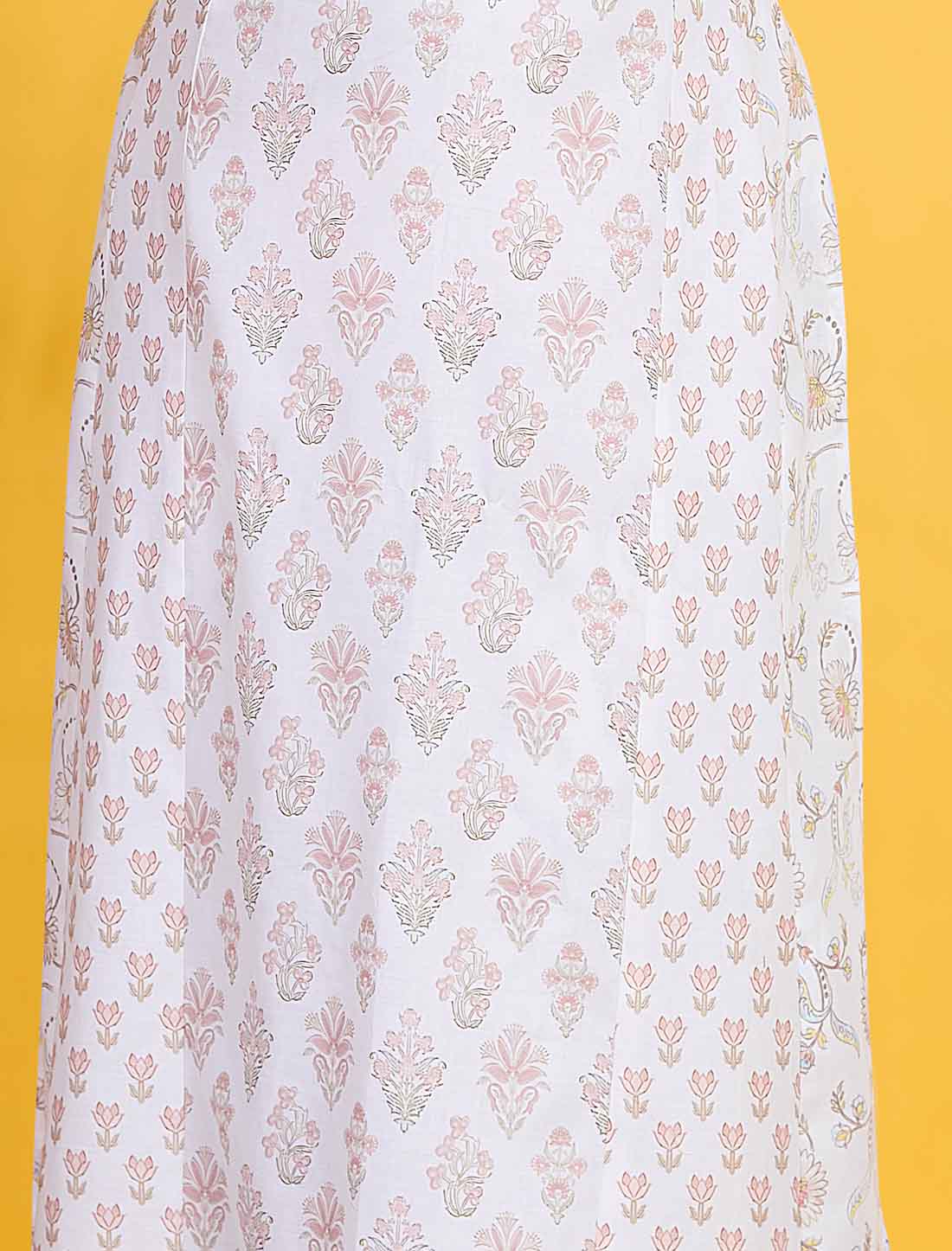 Ethnic White Cotton Elegant And Comfortable Comfort Salwar Suits