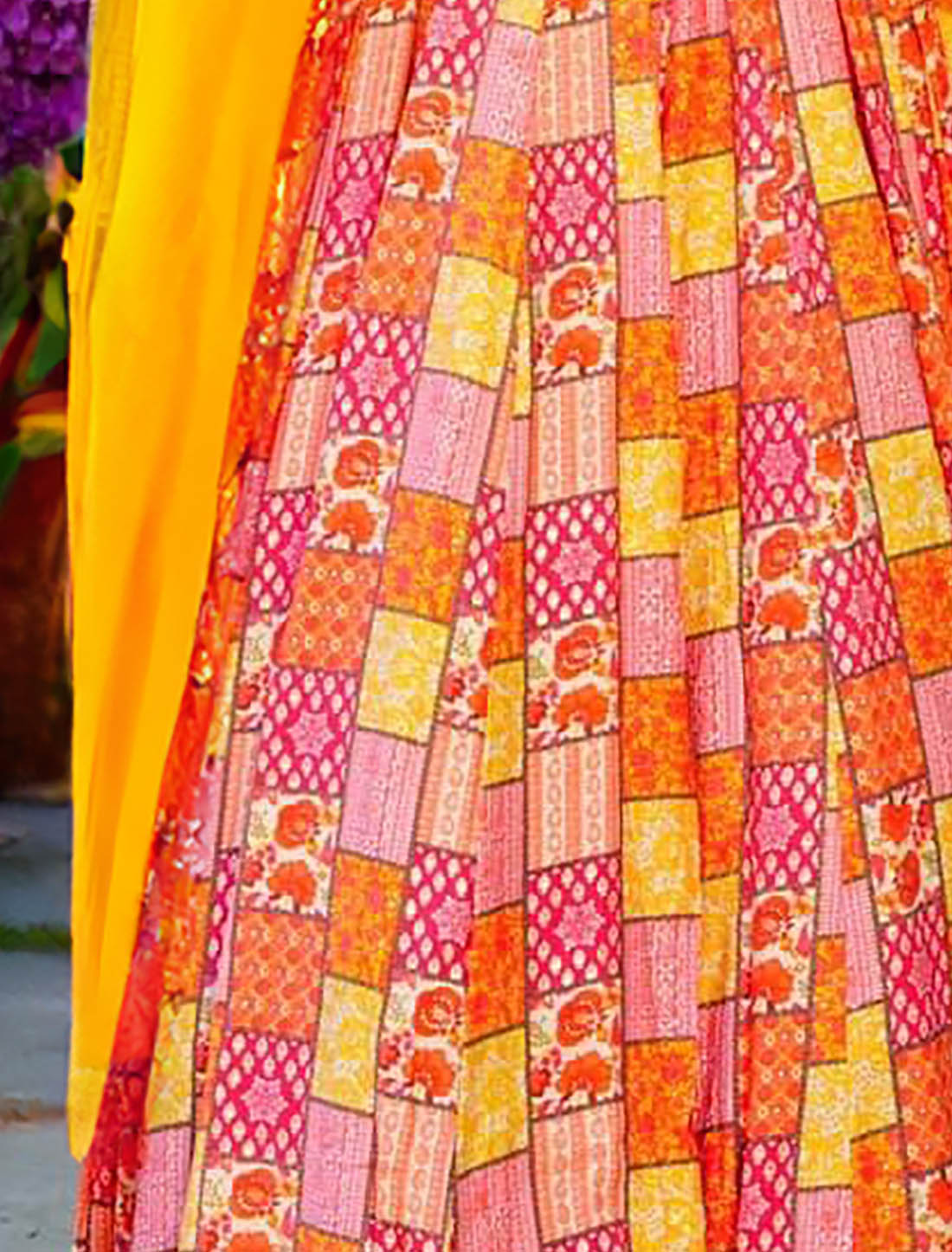 Orange Heavy Rayon Anarkali Party Wear Wedding Gown For Women