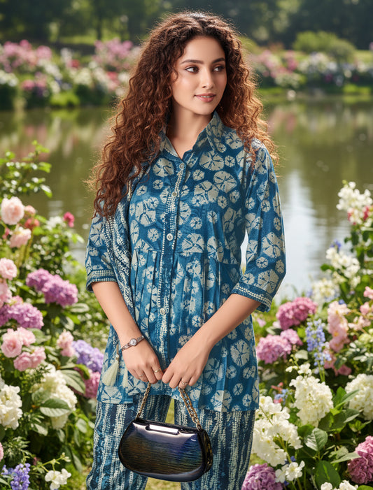 Stylish Ethnic Wear for Women – Silky Crepe Coord Set