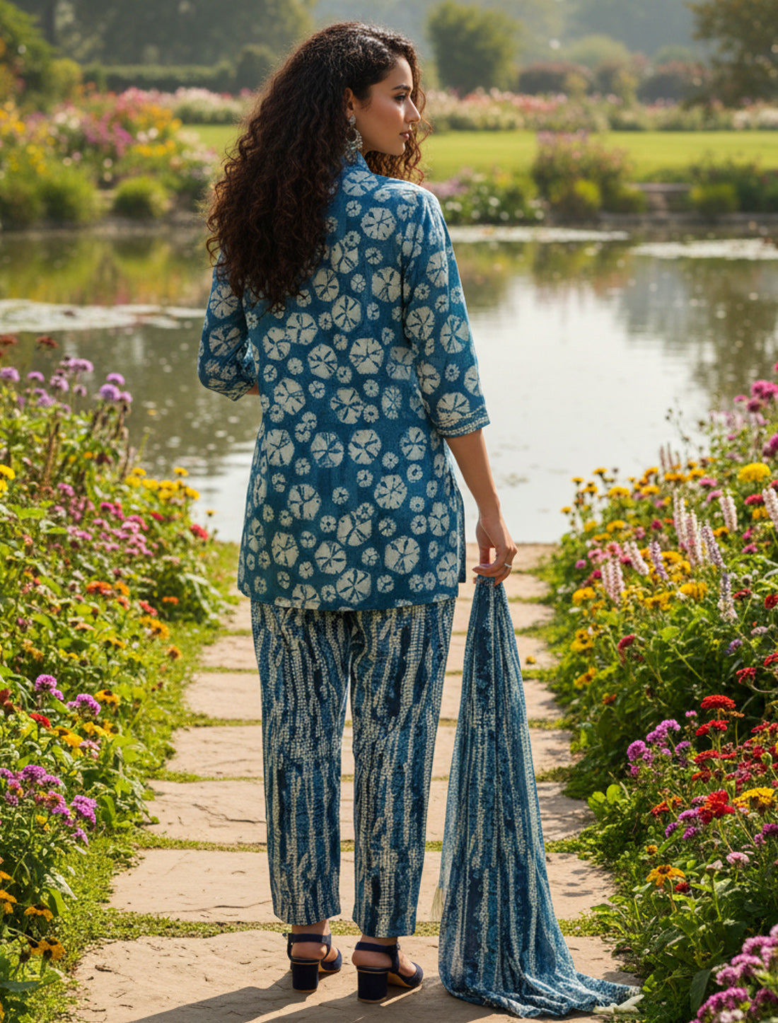 Stylish Ethnic Wear for Women – Silky Crepe Coord Set