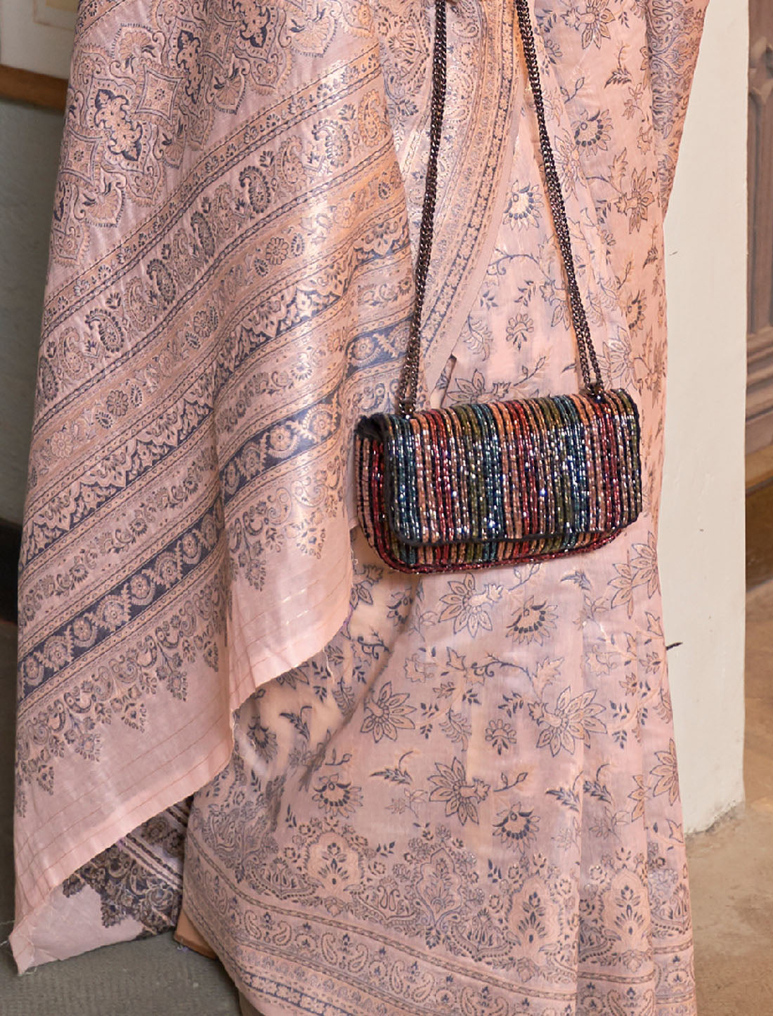 Silk Handloom Weaving Party Wear Saree For Women