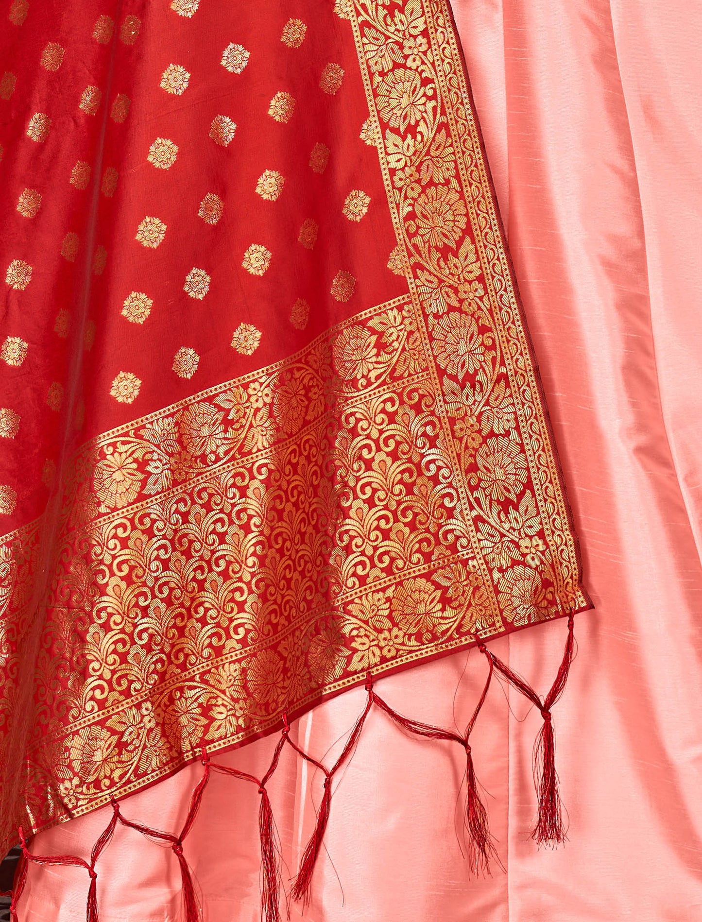 Art Silk Top Long Sleeves Jacquard Dupatta Anarkali Suit For Women