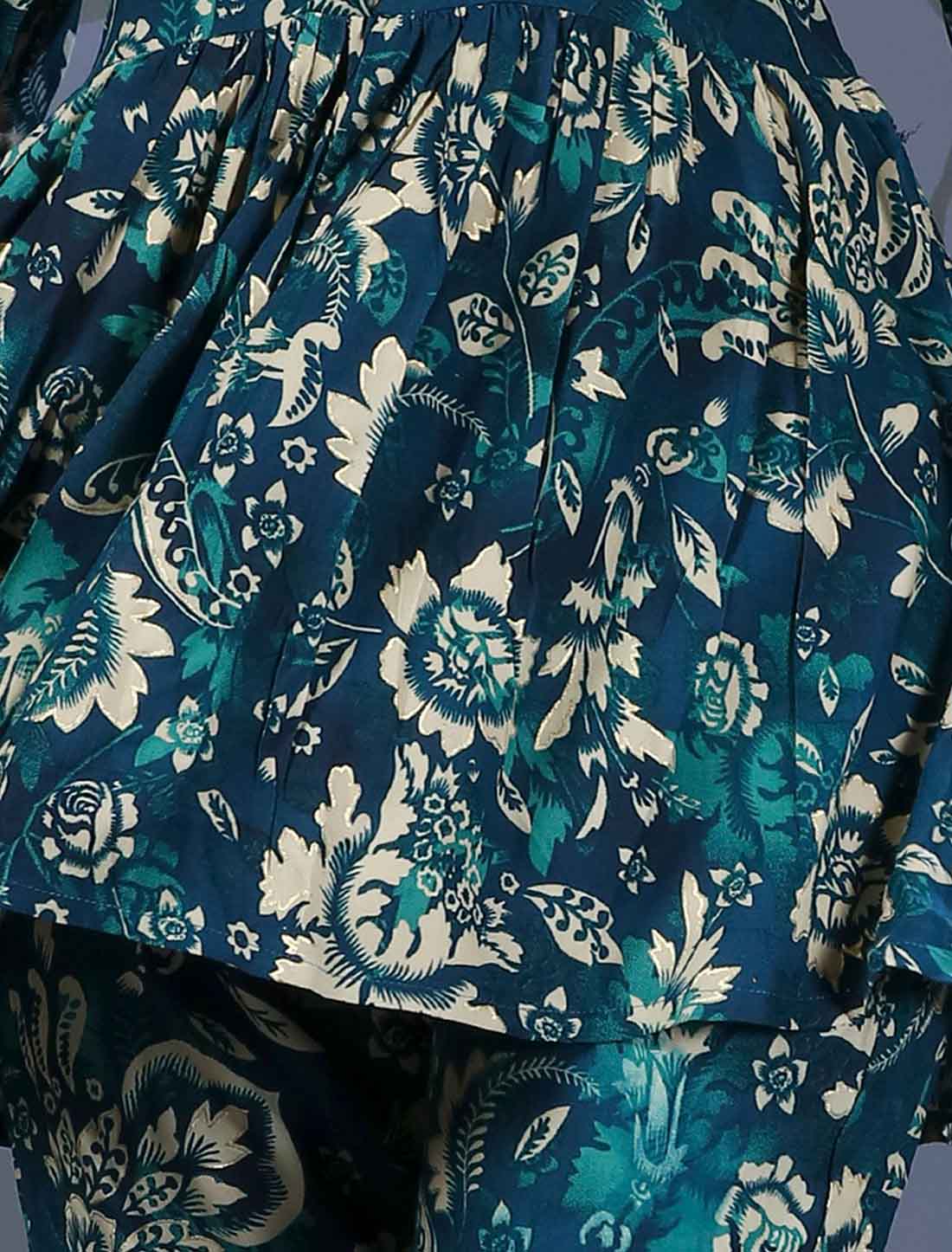 Export Premium Rayon Quality Floral Print Ethnic Co-ord Sets