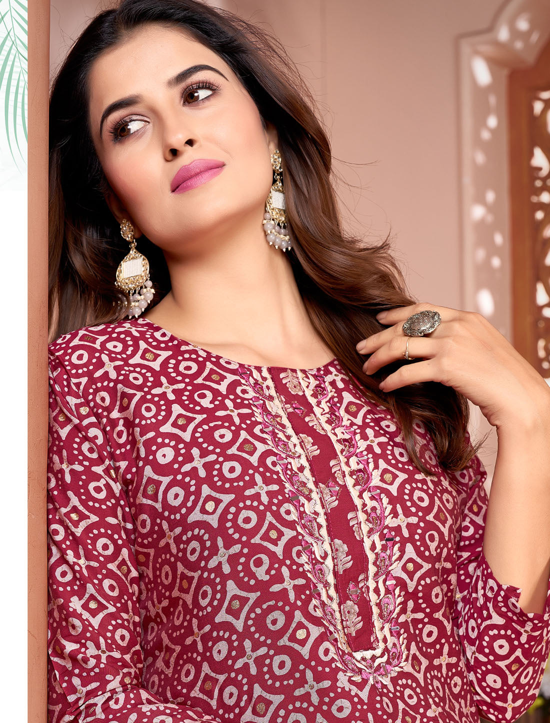 Experience Luxury with Premium Royal Silk Kurtis & Pants from BeFashionate