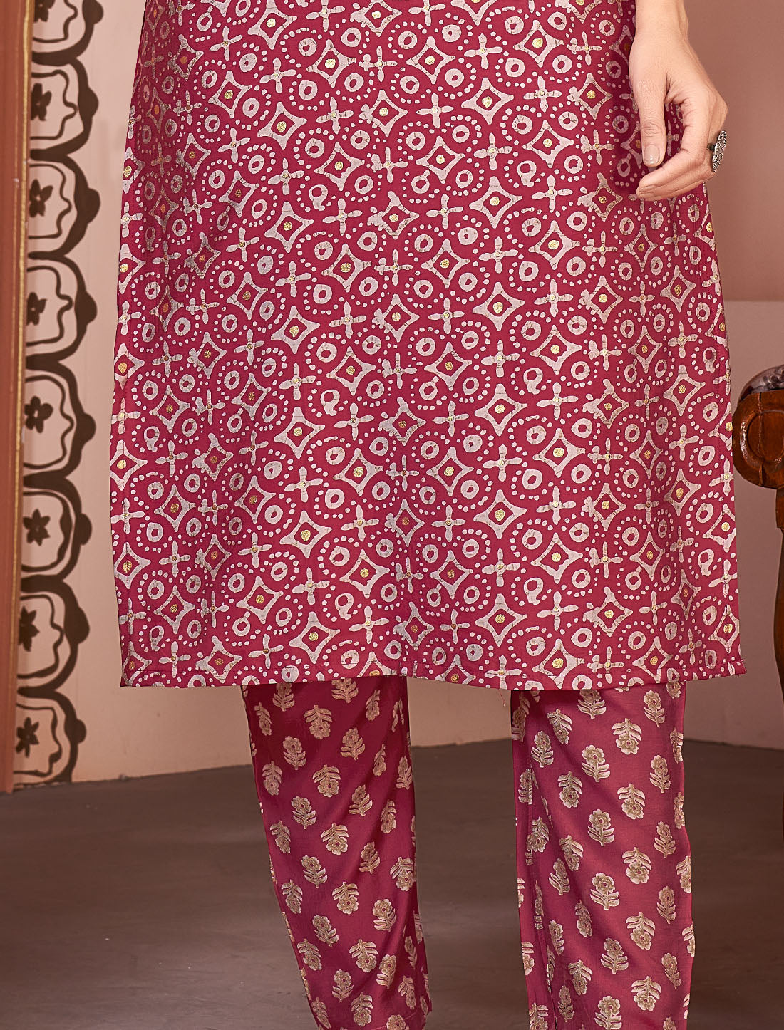 Experience Luxury with Premium Royal Silk Kurtis & Pants from BeFashionate