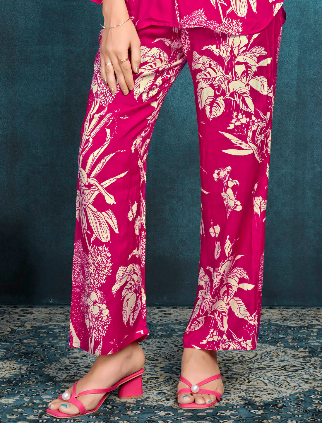 Elevate Your Style with Premium Viscose Maslin Top and Pant Sets For Women