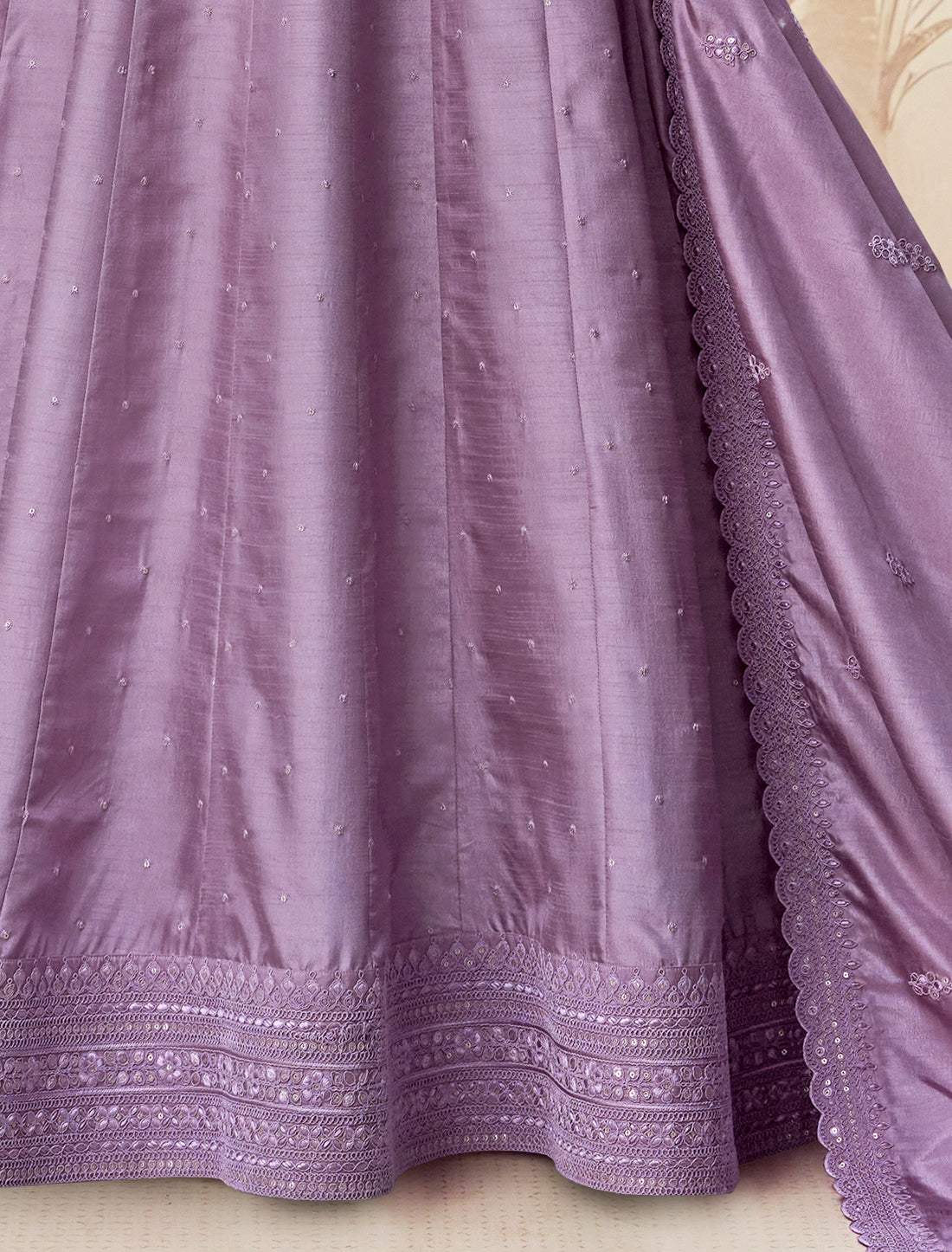 Purple Premium Silk Free Size Designer Party Wear Gown For Women