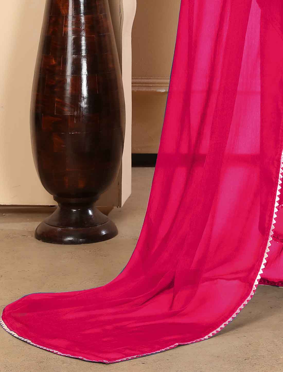 Dark Pink Premium Rayon Ethnic Hevay Embroidery Kurta Sets Collection