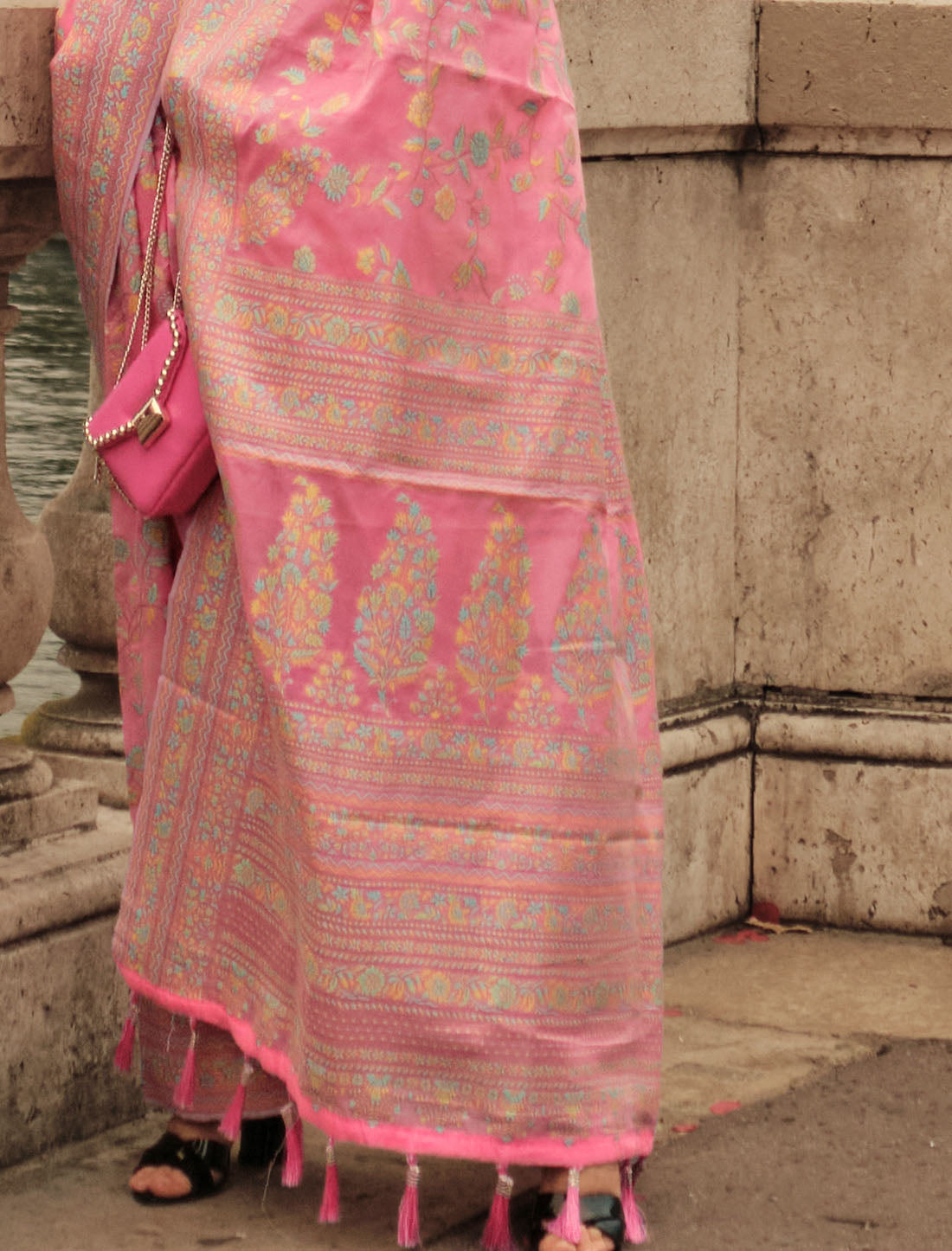 Satin Crepe Regal Radiance Fancy Saree For Women