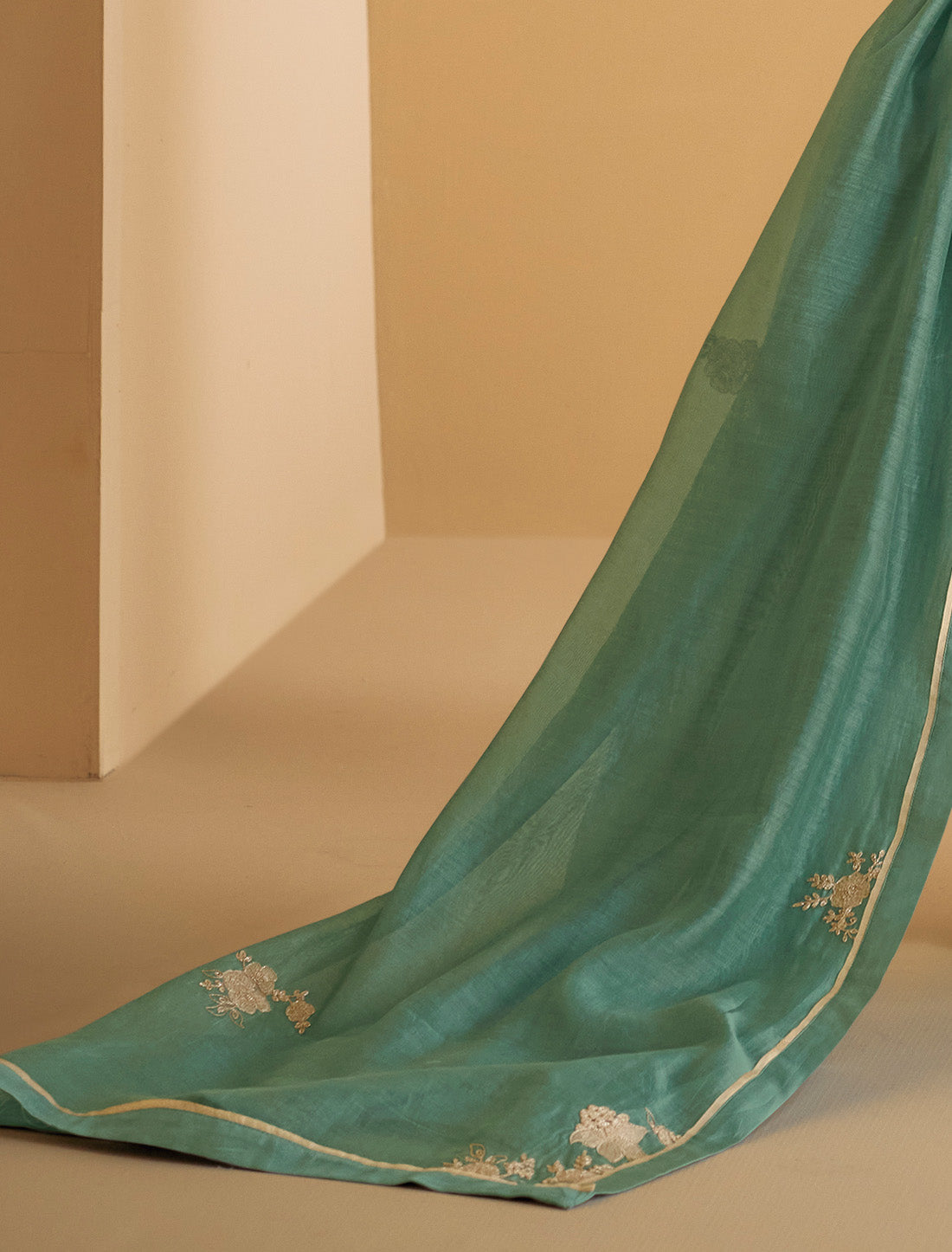 Luxury Pure Real Silk & Embroidered Work Ethnic Kurta Sets