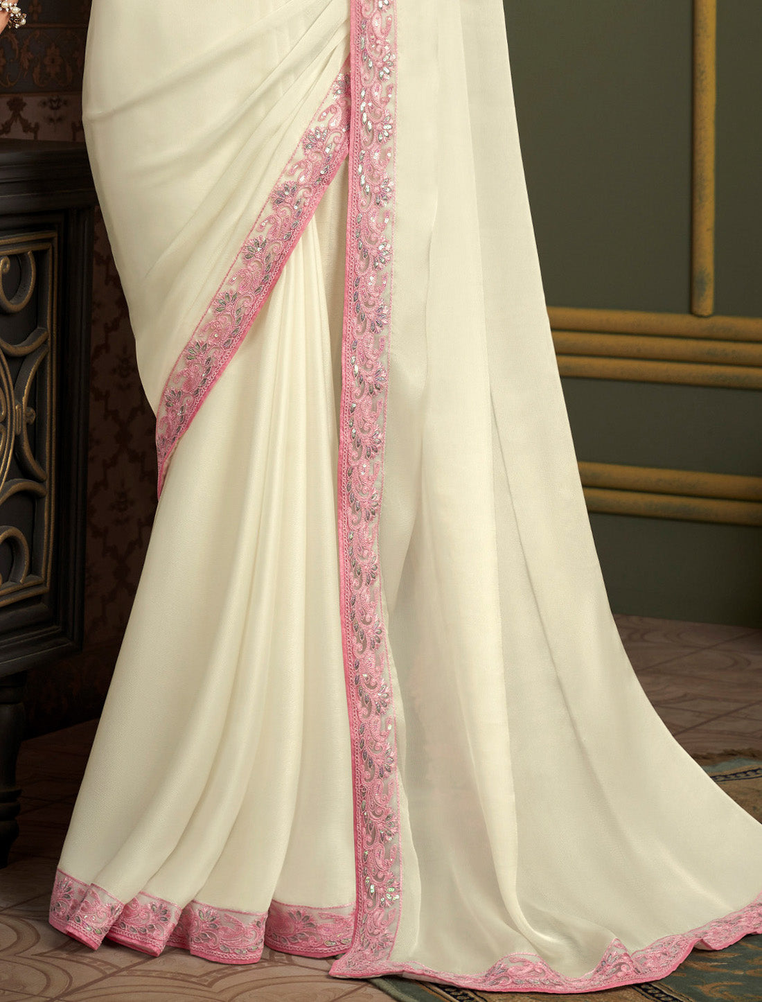 Ethnic Rainbow Silk With Banglori Silk Designer Saree Collection