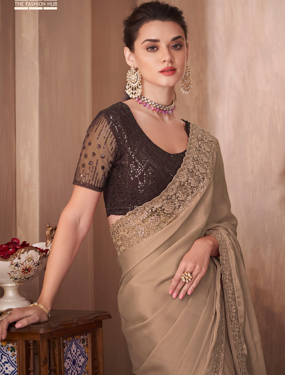 Style With Karishma Silk Designer Ethnic Saree Collection