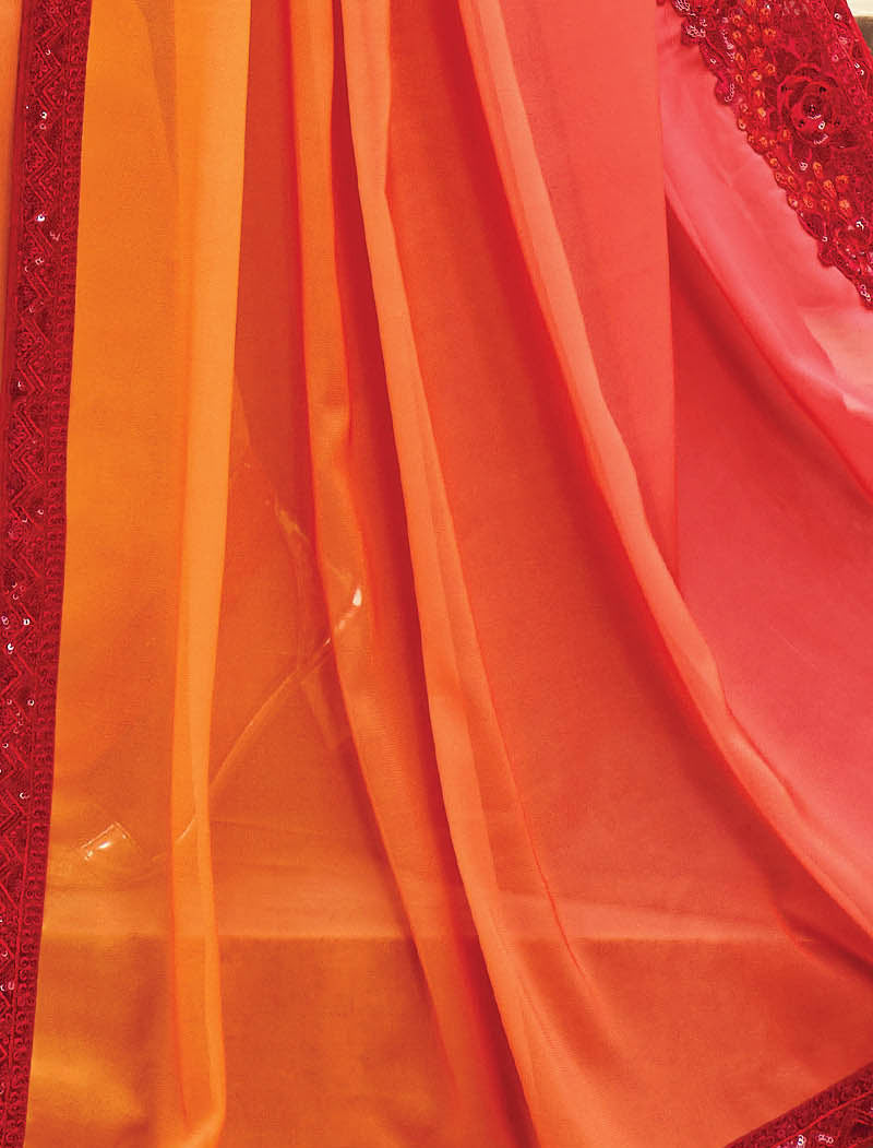 Organic Silk TFH Party Wear Designer Saree For Women