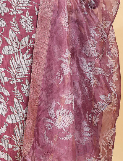 Peach Ethnic Premium Lichi Export Quality Hand Work Kurta Sets