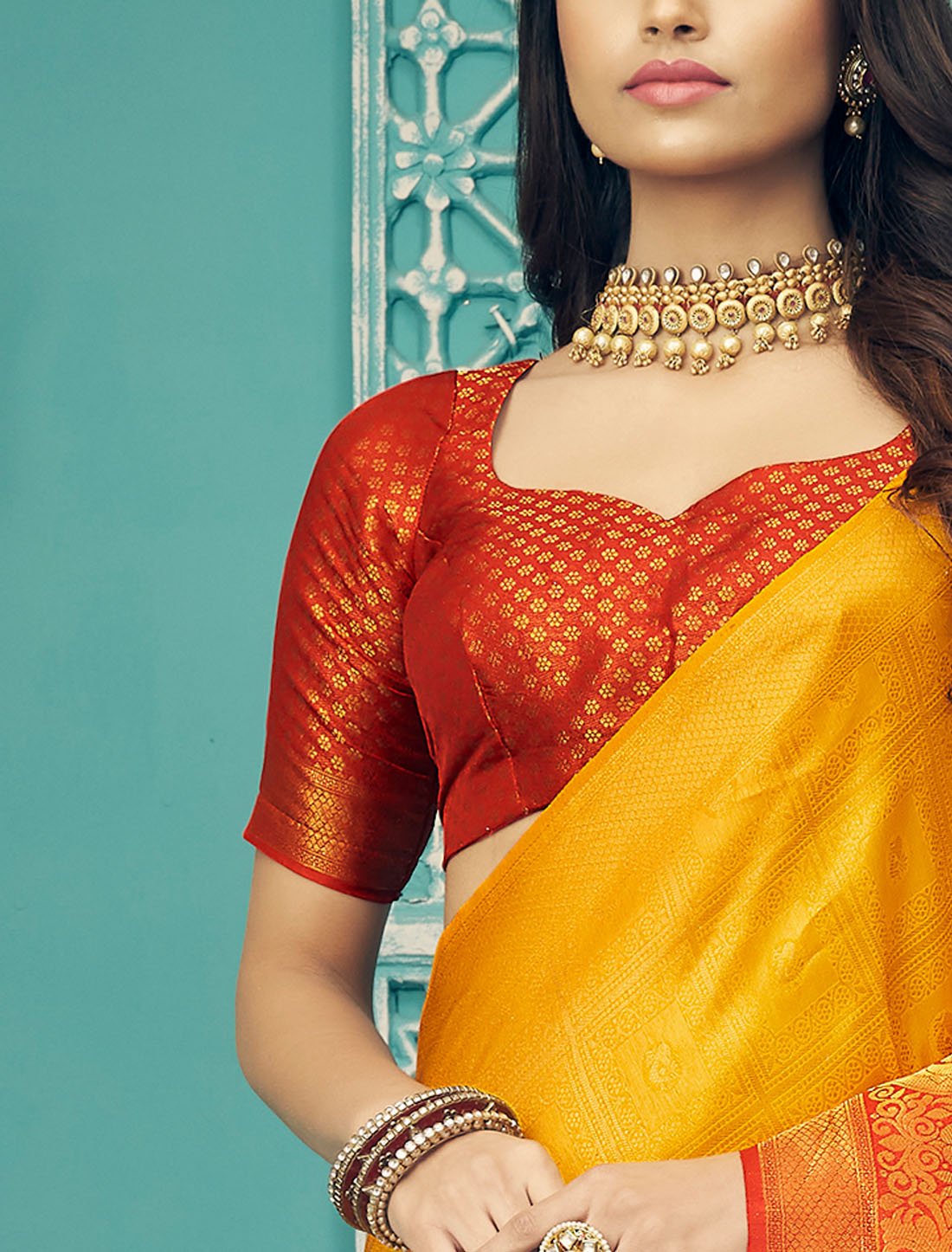 Enigmatic Elegance Softy Kubera Pattu With Chaap Dying Saree Collection