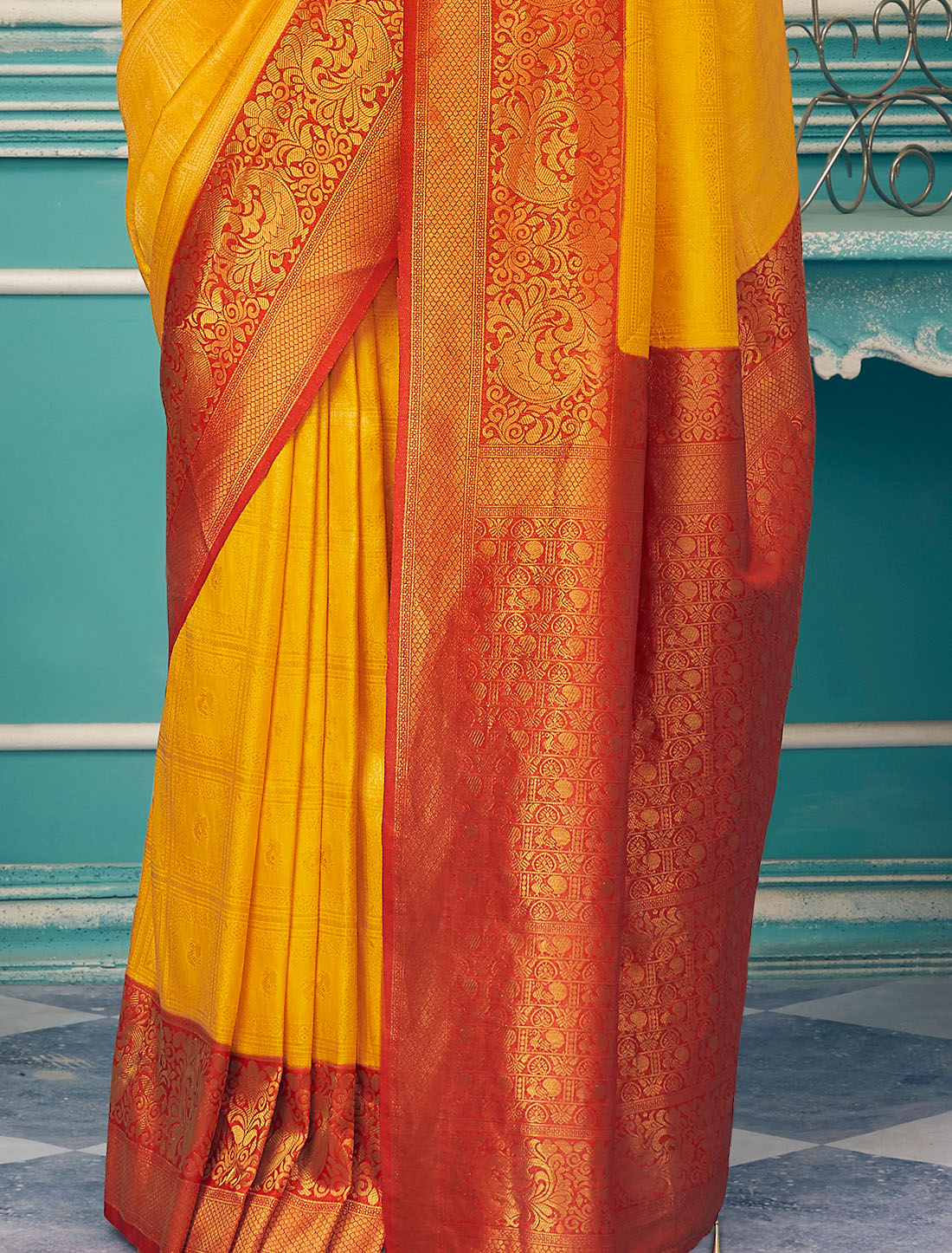 Enigmatic Elegance Softy Kubera Pattu With Chaap Dying Saree Collection