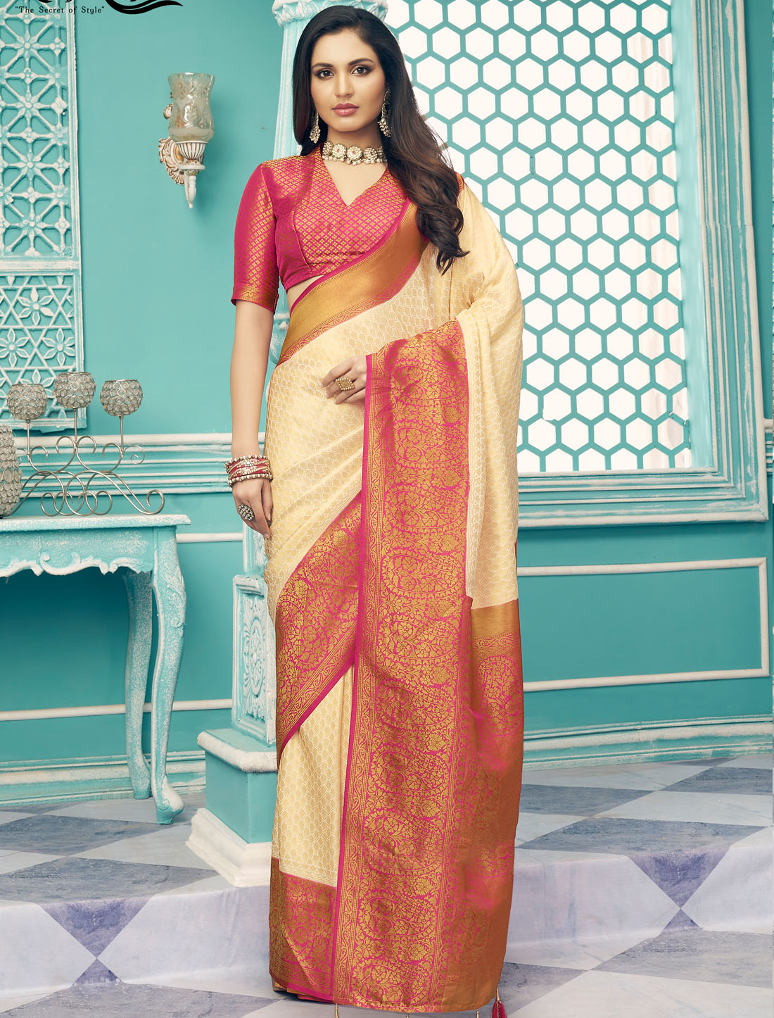 Dawn of Elegance Softy Kubera Pattu With Chaap Dying Saree Extravaganza