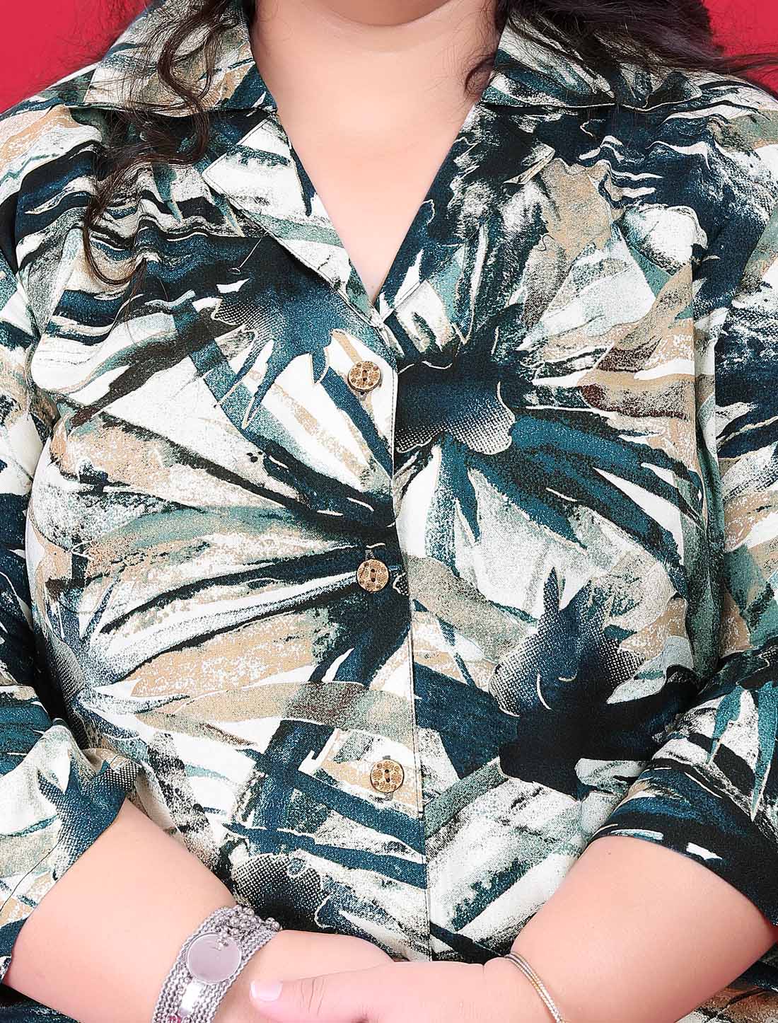 Blue & White Premium Rayon Exoprt Quality Ethnic Co-ord Sets