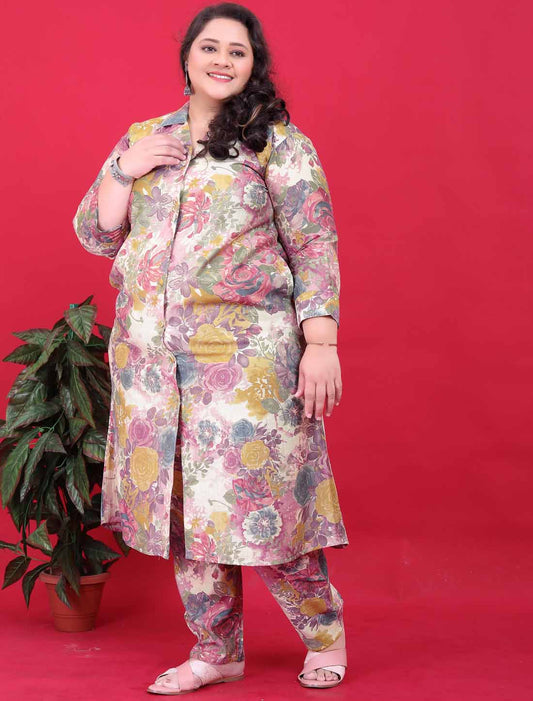 Premium Mulit-Color Rayon Exoprt Quality Ethnic Co-ord Sets