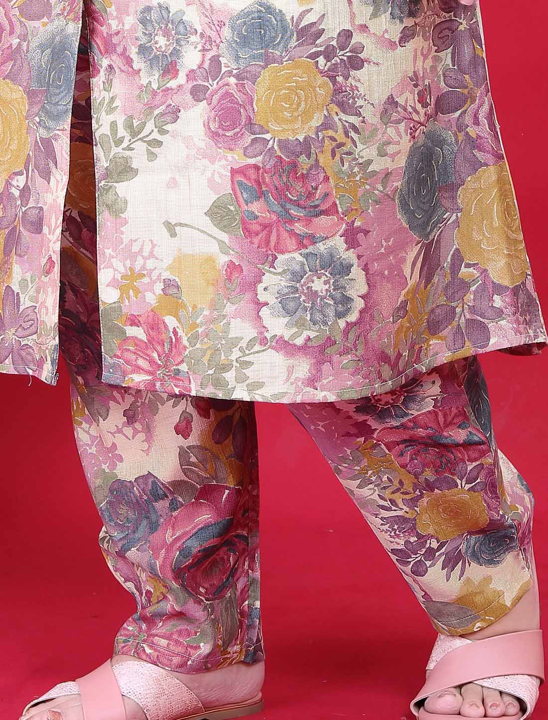 Premium Mulit-Color Rayon Exoprt Quality Ethnic Co-ord Sets