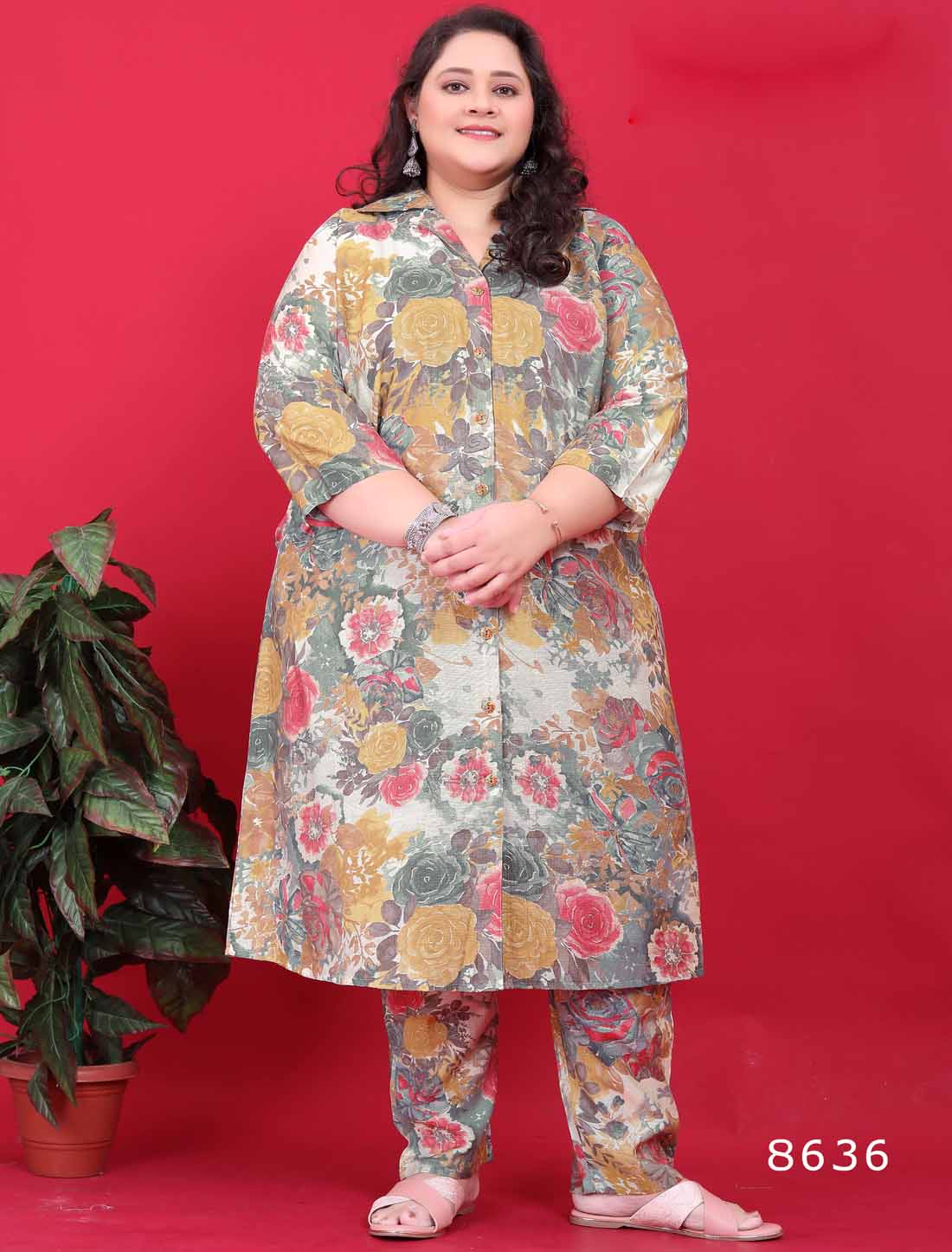 Mulit-Color Premium Vertical Exoprt Quality Ethnic Co-ord Sets