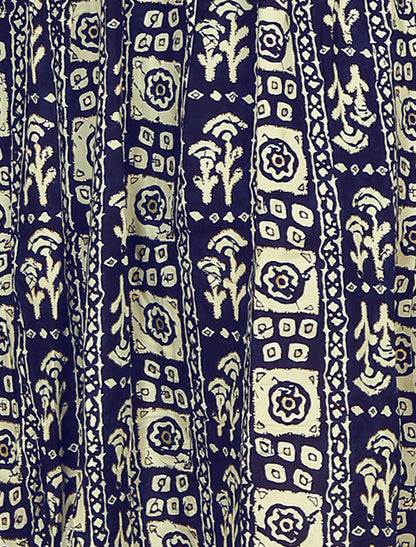 Navy Blue Unique Big Size Fashion Trends Premium Rayon Long Kurti For Women