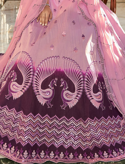 Art Silk Elevate With Wedding Ethnic Embroidered Lehenga Choli