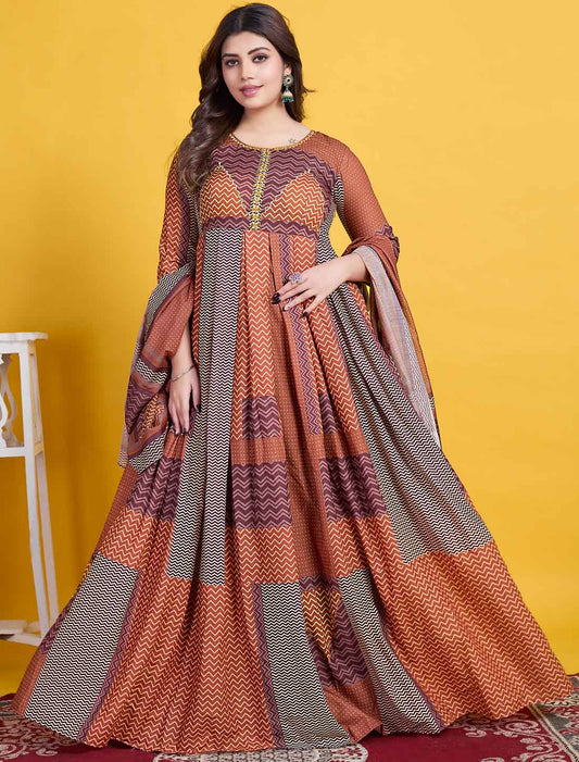 Multi-Color Cotton Elegant And Comfortable Ethnic Salwar Suits