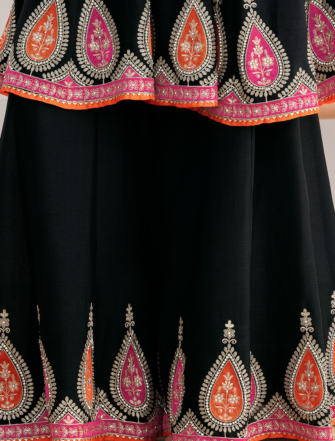 Kalidar Anarkali Suit Set for Women | Premium Chinnon Ethnic Wear