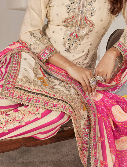 Stylish Freesize Readymade Suit
