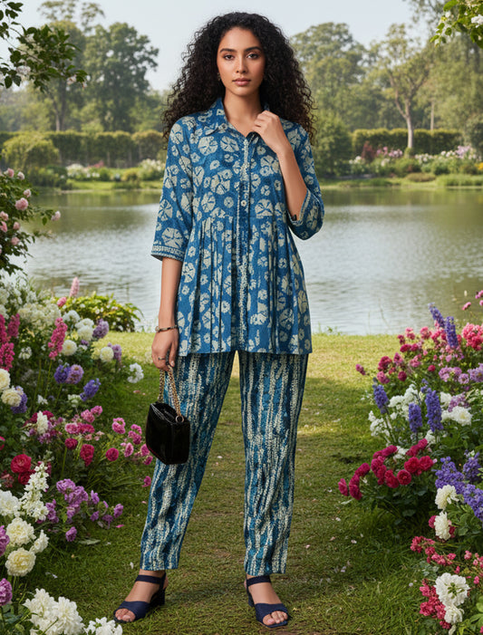Stylish Ethnic Wear for Women – Silky Crepe Coord Set