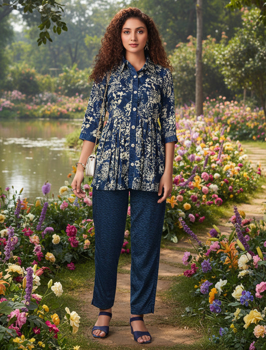 Modern Ethnic Wear for Women – Silky Crepe Coord Set