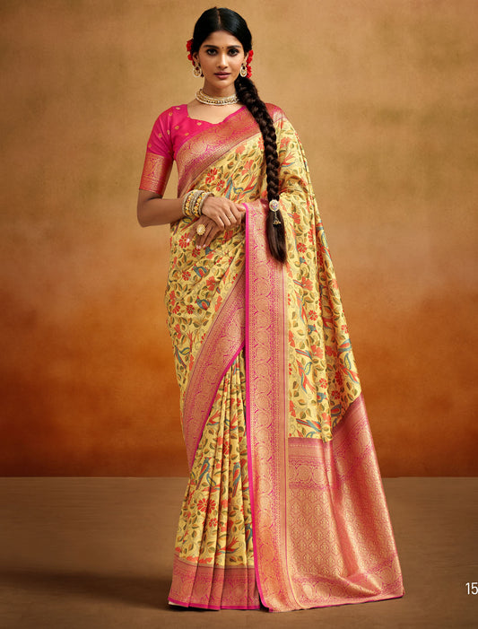 Timeless Beauty Soft Handloom Banarasi Silk Saree Collection