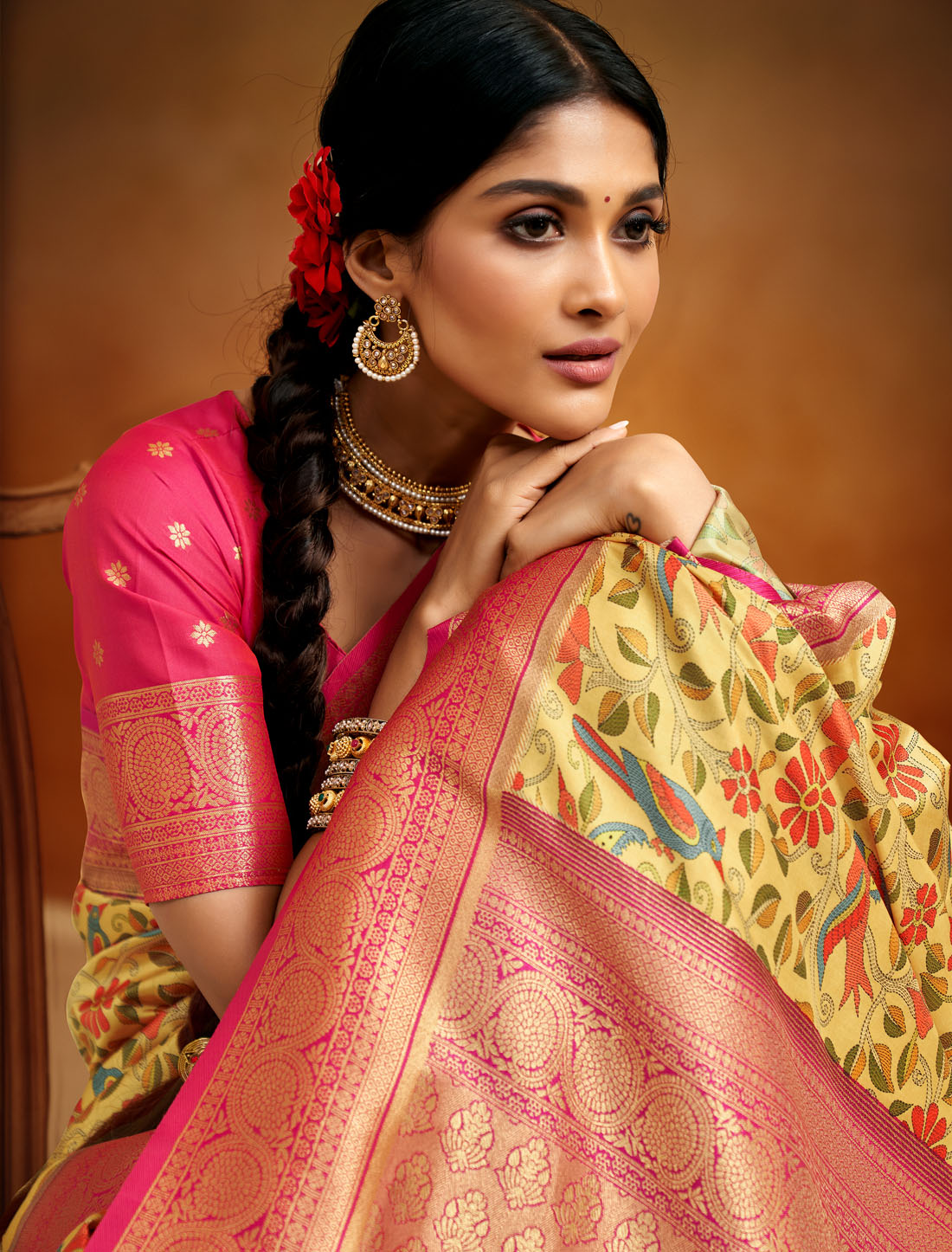 Timeless Beauty Soft Handloom Banarasi Silk Saree Collection