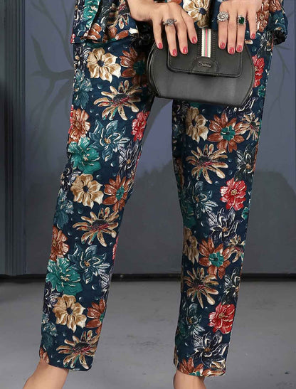 Ethinc Premium Rayon Export Quality Floral Print Co-ord Sets