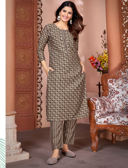 Elevate Your Wardrobe: Premium Royal Silk Kurti & Pant Sets from BeFashionate