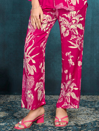 Elevate Your Style with Premium Viscose Maslin Top and Pant Sets For Women