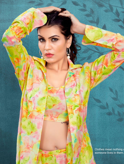 Chic & Comfortable: Viscose Maslin Top and Pant Sets For Women