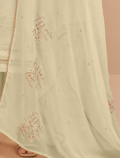 Crafted With Georgette Thread And Sequins Designer Kurti Sets