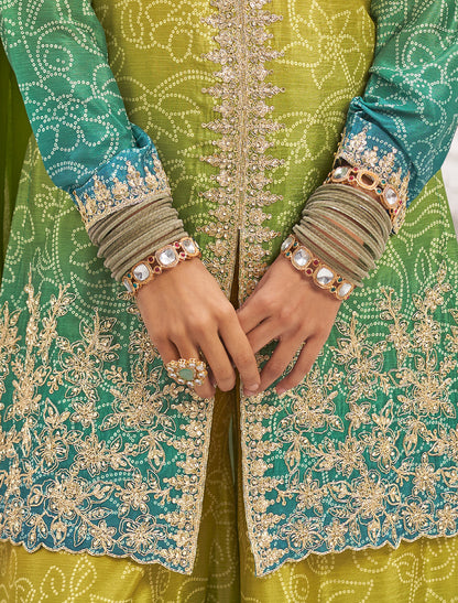 Premium Embroidered Chinon Suit Set for Women – Festive Ethnic Wear