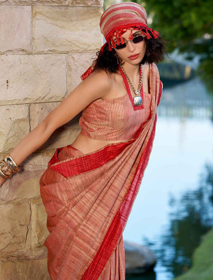 Pure Katan Ethnic Handloom Festive Wear Printed Saree