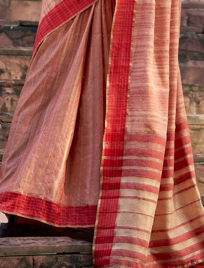 Pure Katan Ethnic Handloom Festive Wear Printed Saree
