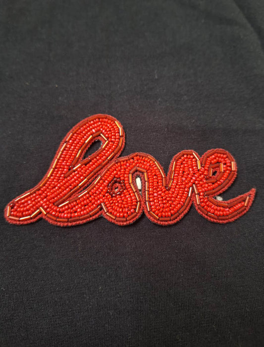 RJ Biirthy Love Washable Hand Beaded Patches and Brooches